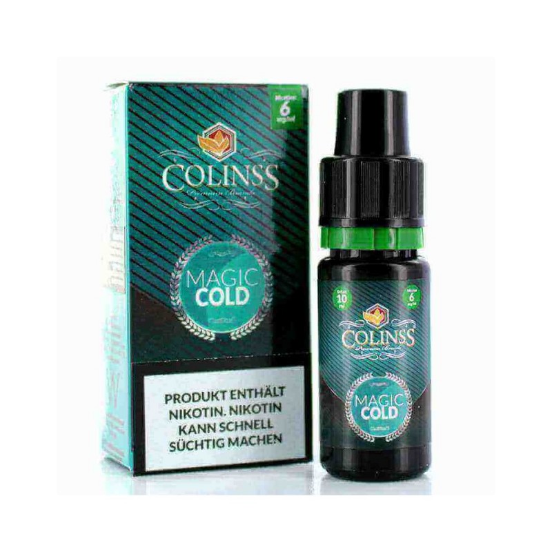 Colinss E-Liquid Magic Cold Mint (PG) (Tabak und Nuss mit Menthol)