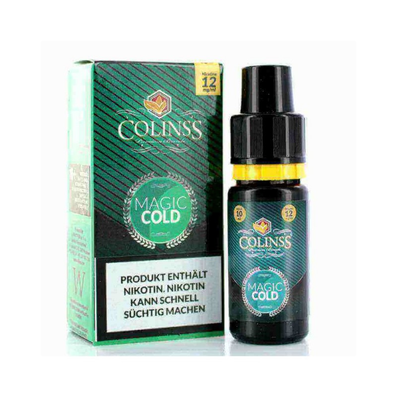 Colinss E-Liquid Magic Cold Mint (PG) (Tabak und Nuss mit Menthol)