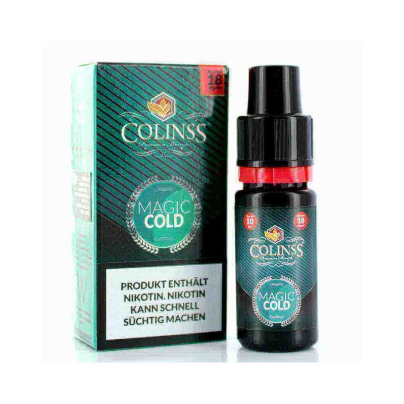 Colinss E-Liquid Magic Cold Mint (PG) (Tabak und Nuss mit Menthol)