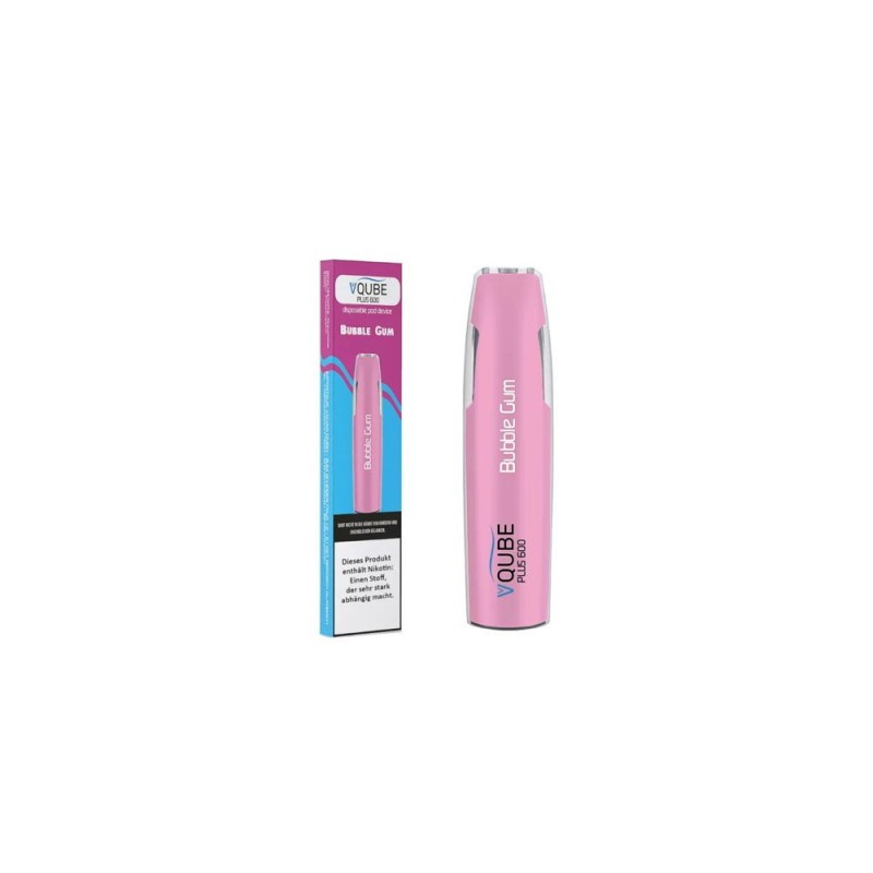 VQube Plus 600 Einweg E-Zigarette Bubble Gum