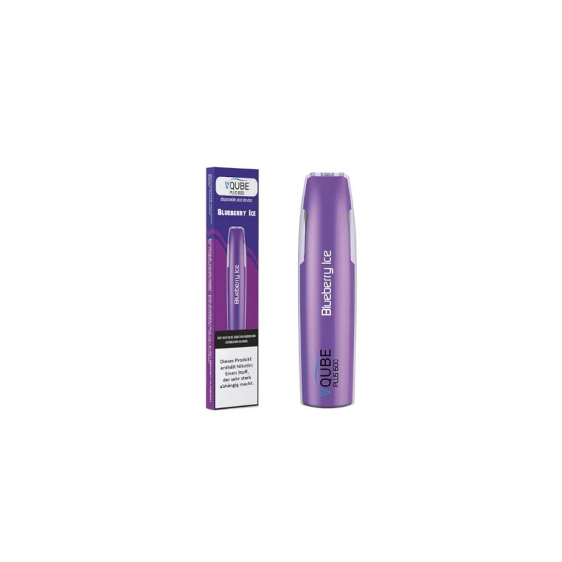 VQube Plus 600 Einweg E-Zigarette Blueberry Ice