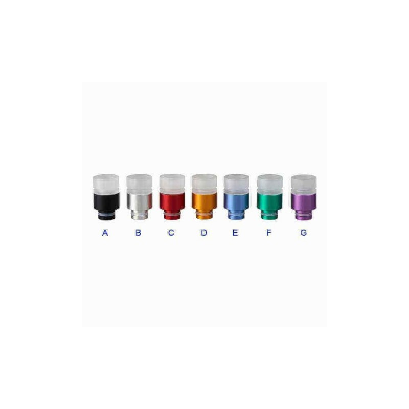 510 Aluminium Transparent Acrylic Drip Tip 4