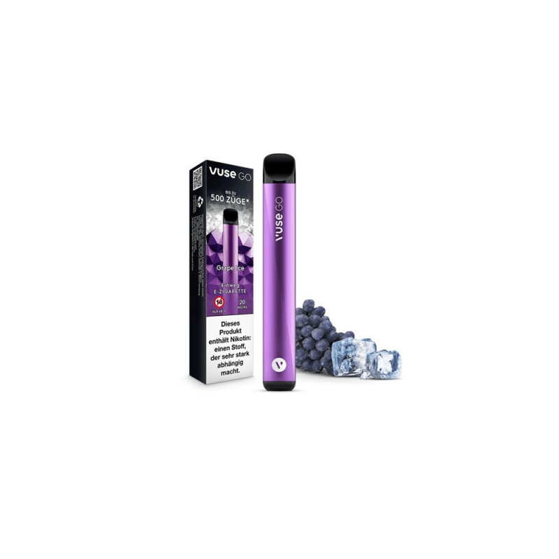 Vuse GO Einweg E-Zigarette Grape Ice