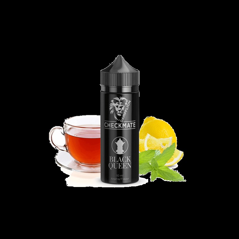 Dampflion Checkmate Aroma - Black Queen 10 ml (ink...