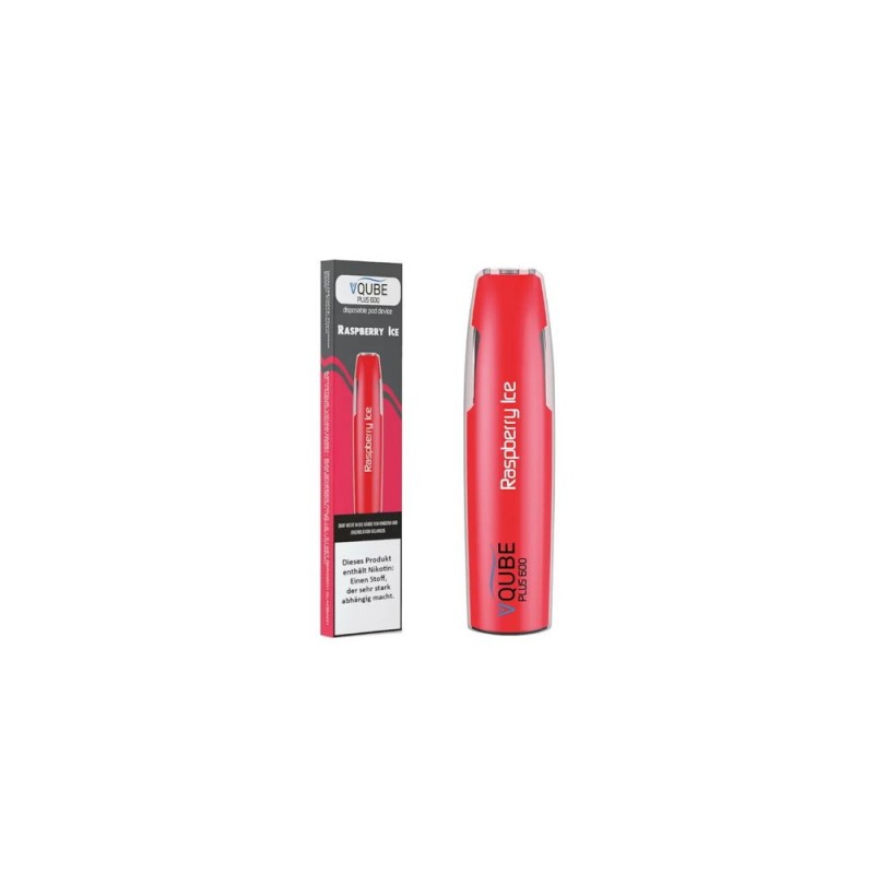 VQube Plus 600 Einweg E-Zigarette Raspberry Ice