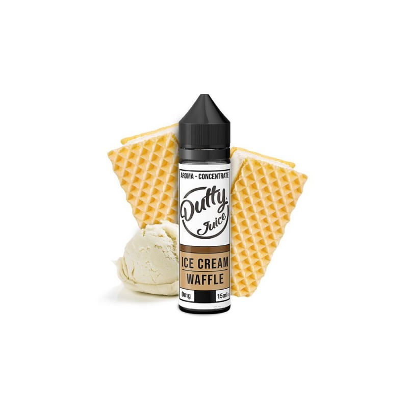 Dutty Juice Ice Cream Waffle 15 ml (Longfill)