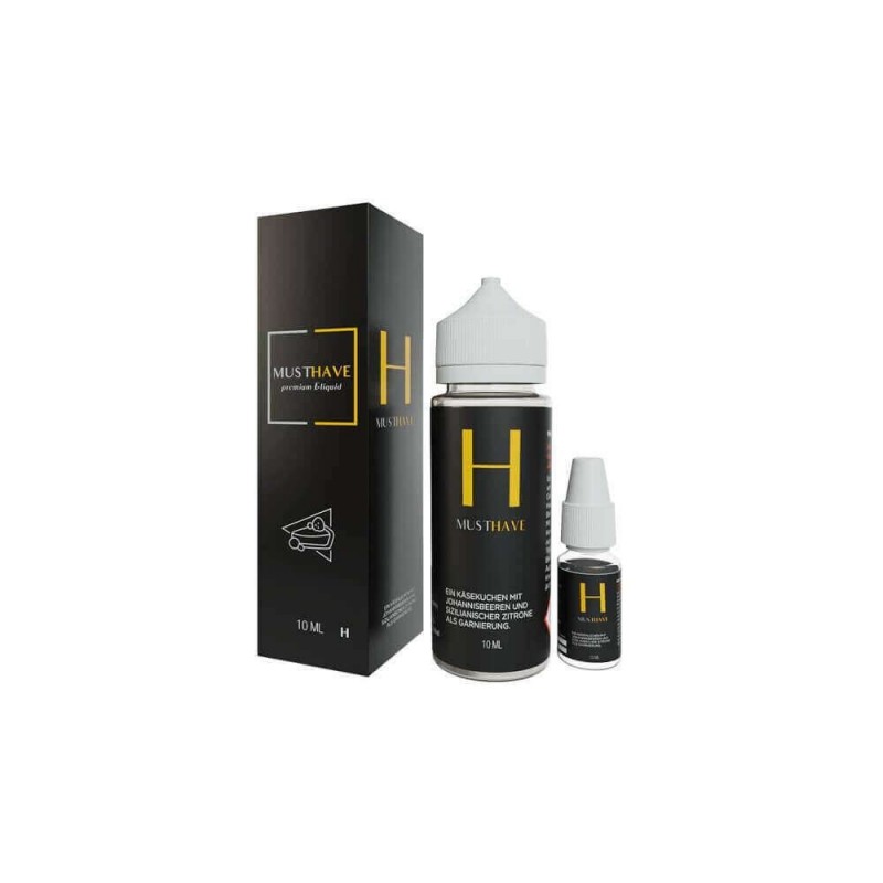 MUST HAVE Aroma H 10 ml (inkl. 120 ml Leerflasche)