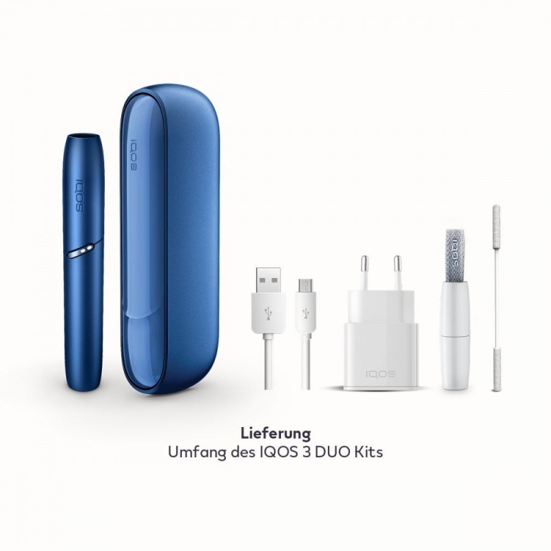 3 Duo IQOS Tabakerhitzer Starter Set