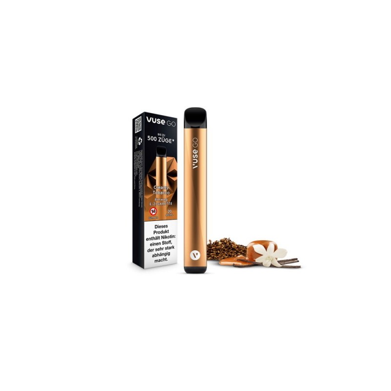 Vuse GO Einweg E-Zigarette Creamy Tobacco