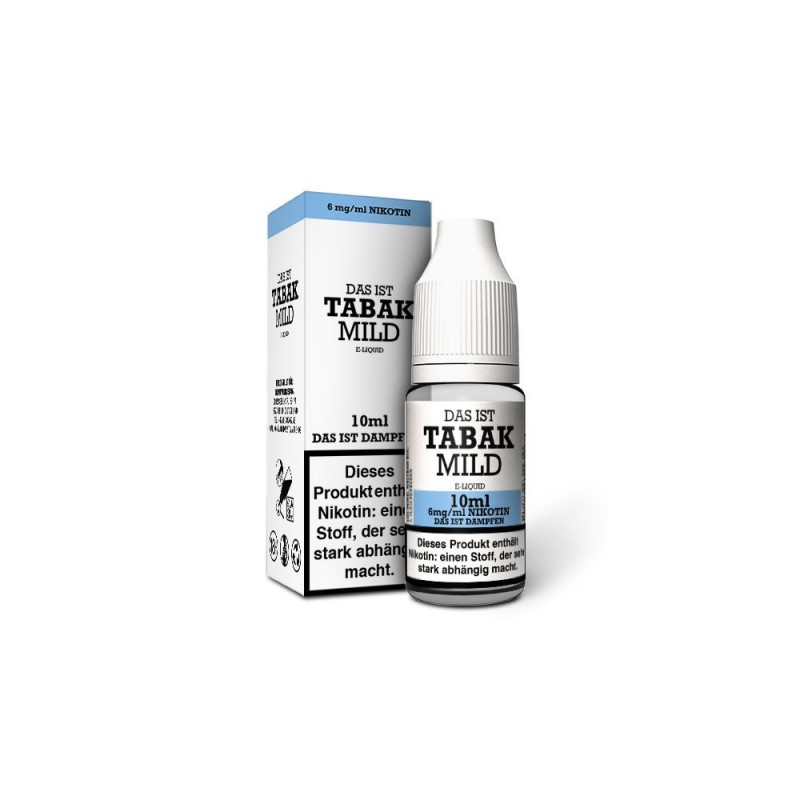 Das ist Dampfen! Tabak Mild Liquid
