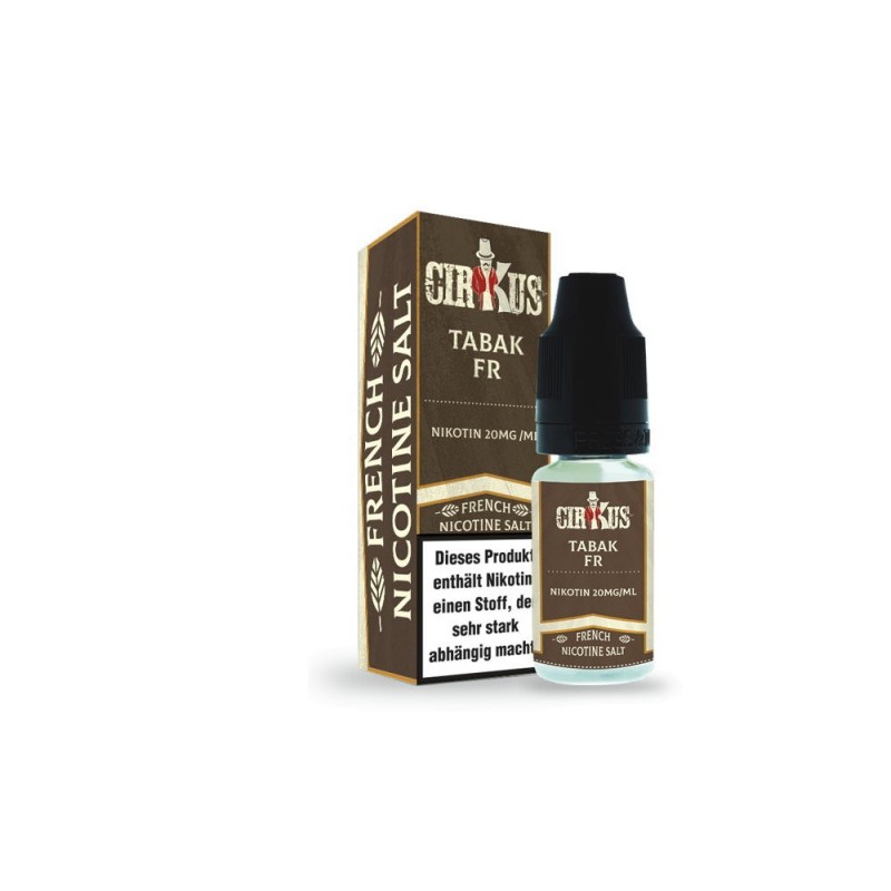 CirKus Nikotinsalz Liquid Tabak FR