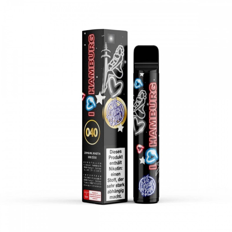 187 Strassenbande Vape Pen I Love Hamburg
