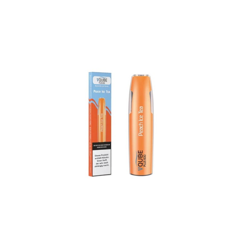 VQube Plus 600 Einweg E-Zigarette Peach Ice Tea