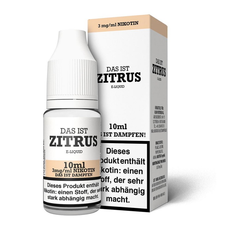 Das ist Dampfen! Zitrus Liquid