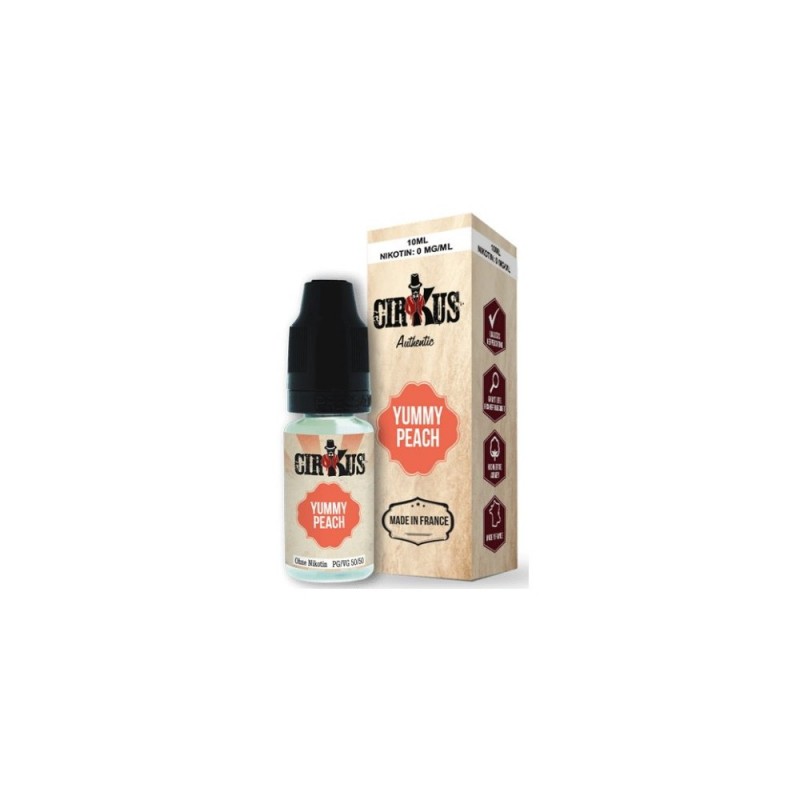 Yummi Peach Liquid Authentic Cirkus
