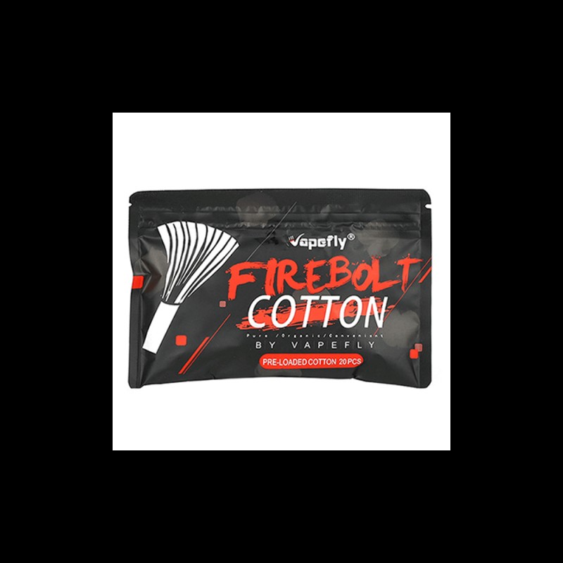 Vapefly Firebolt Cotton Wattestränge (mit Einfädelhilfe)