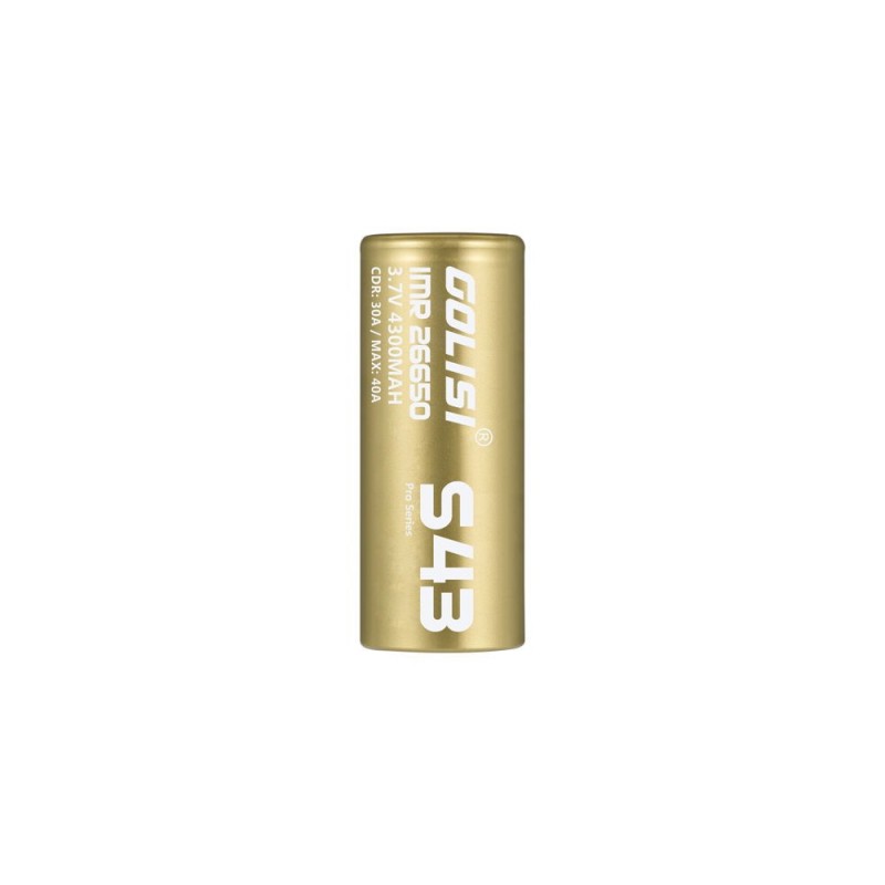 Golisi S43 IMR 26650 Akku - 4300 mAh