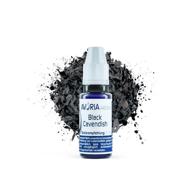 Avoria Aroma Black Cavendish Tabak (12 ml) (würzi...