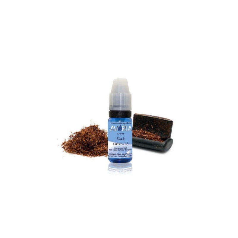 Avoria Aroma Black Cavendish Tabak (12 ml) (würziger Tabak)