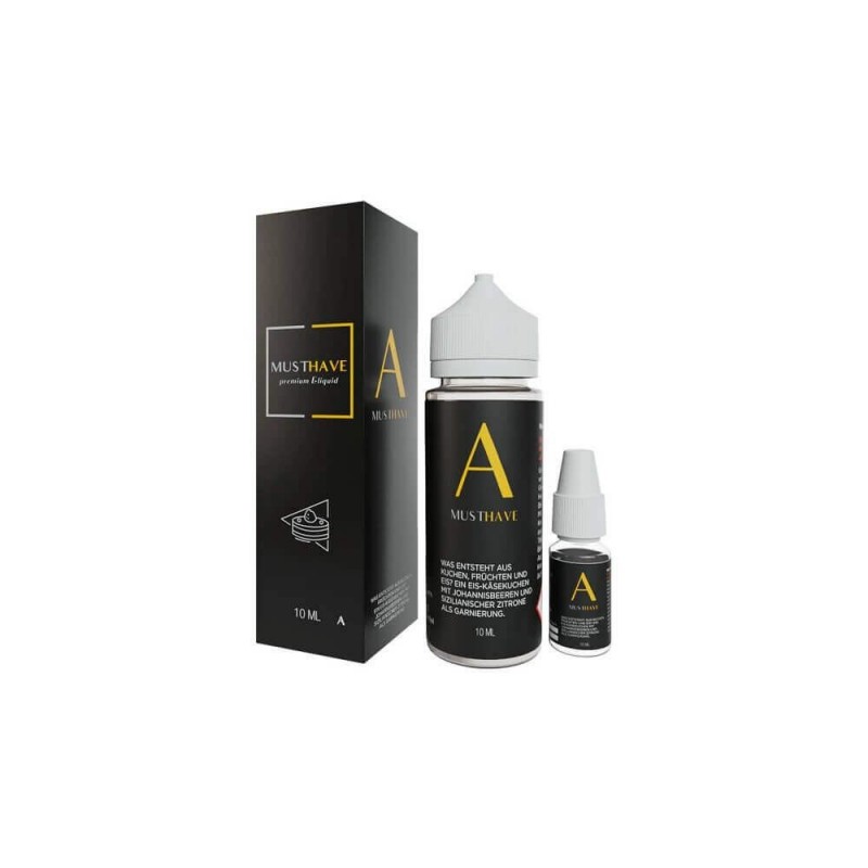 MUST HAVE Aroma A 10 ml (inkl. 120 ml Leerflasche)