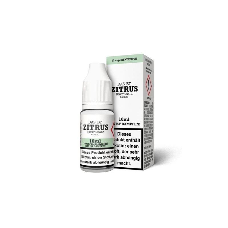 Das ist Dampfen - Zitrus - Nikotinsalz E-Liquid (1...