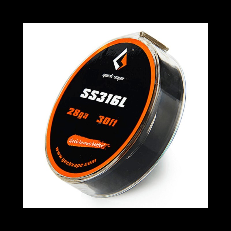 10 Meter GeekVape SS316L Wire (28GA)