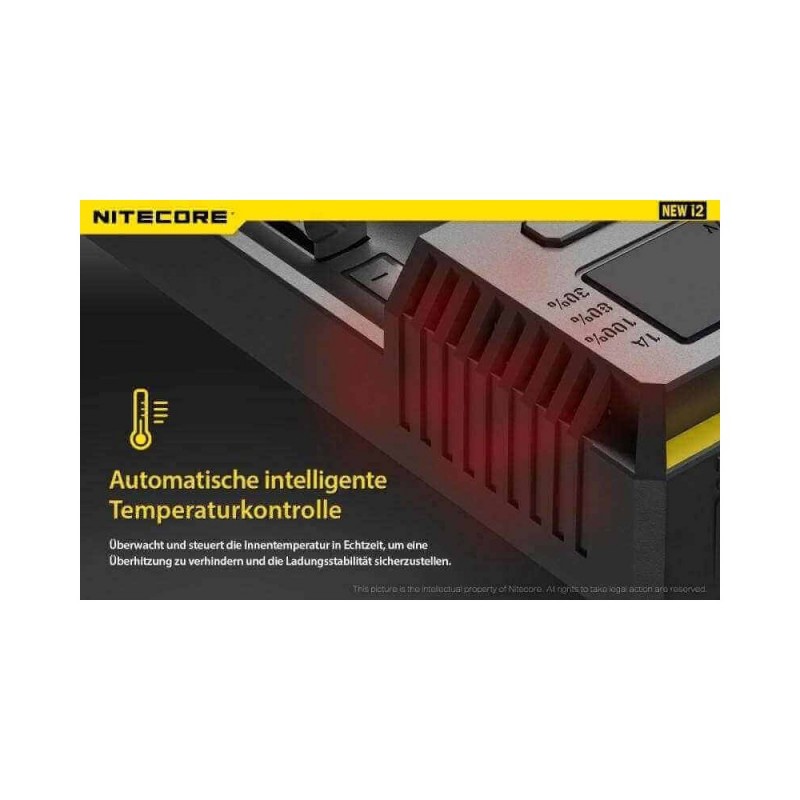 Nitecore New i2 Ladegerät
