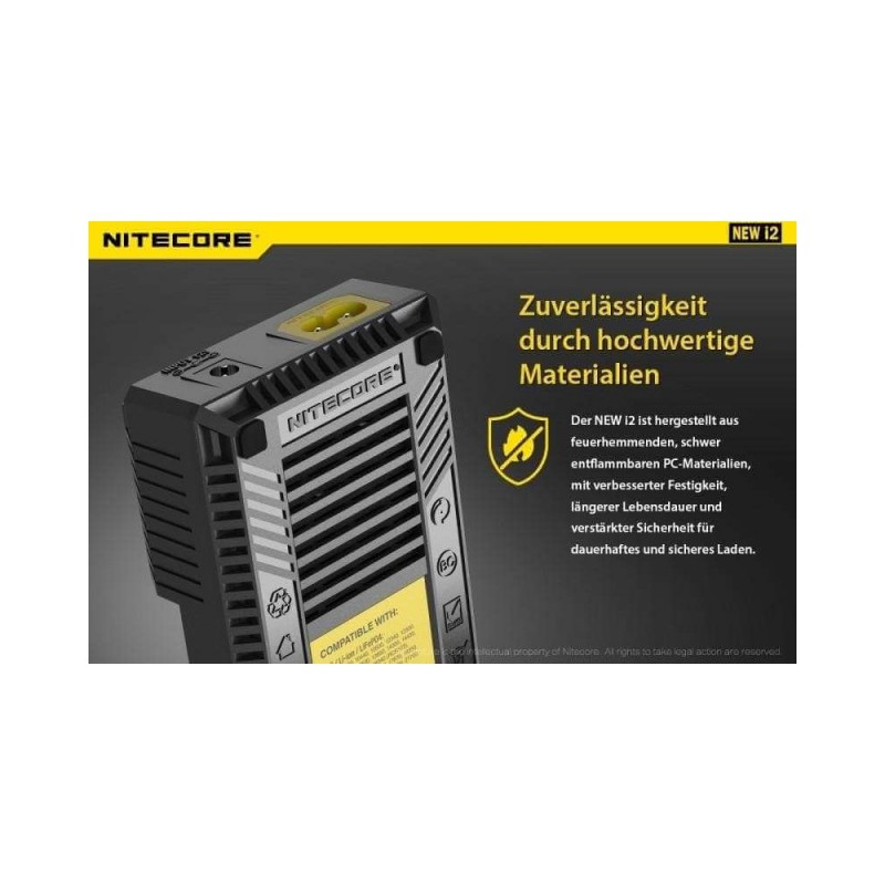 Nitecore New i2 Ladegerät