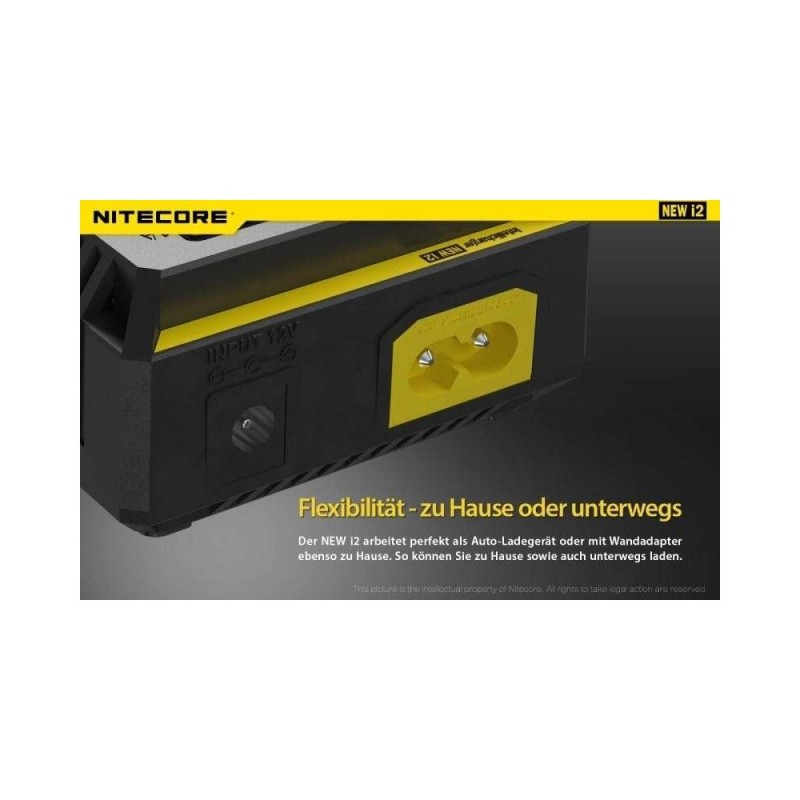 Nitecore New i2 Ladegerät
