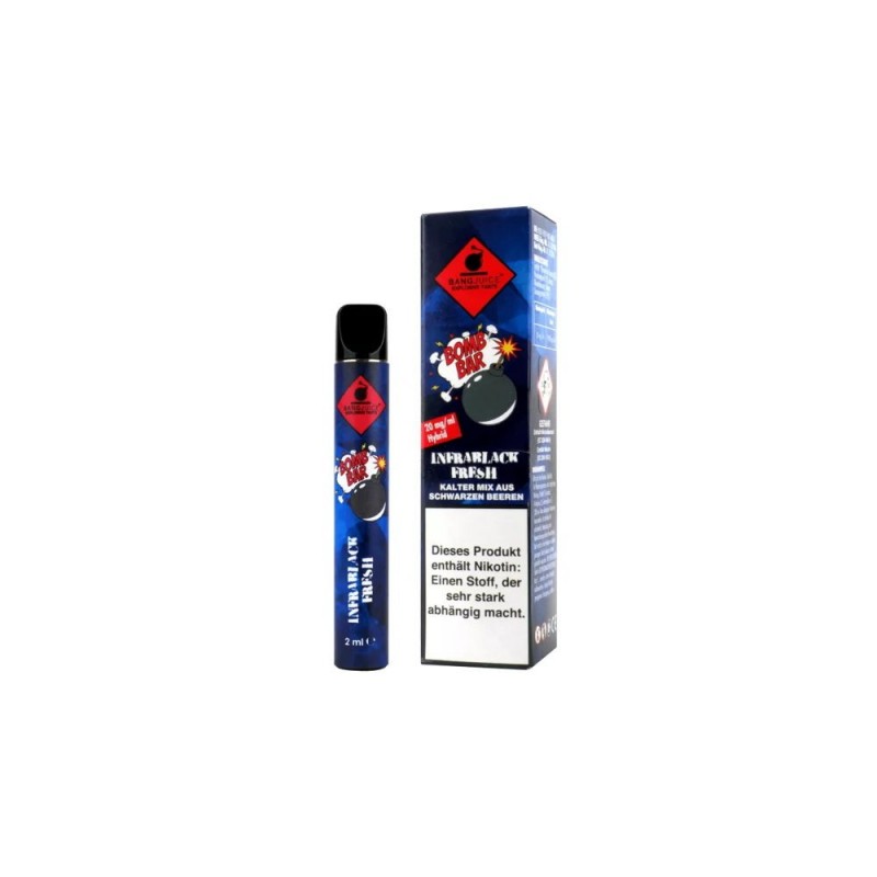 Bang Juice Bomb Bar Einweg E-Zigarette Infrablack ...