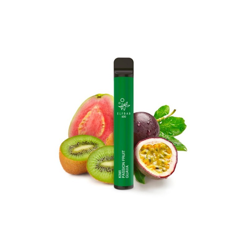 Elf Bar 600 Einweg E-Zigarette Kiwi Passion Fruit ...