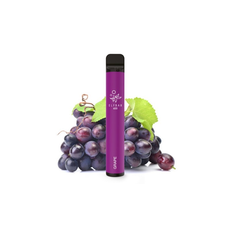 Elf Bar 600 Einweg E-Zigarette Grape
