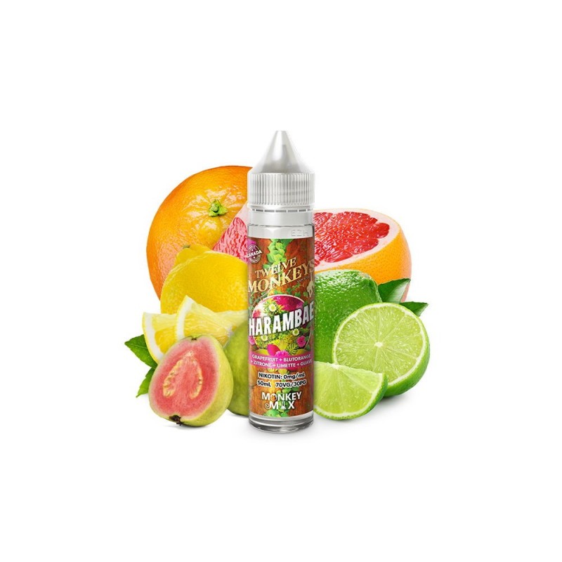Twelve Monkeys E-Liquid - Harambae (50 ml)