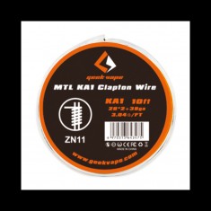 3 Meter GeekVape MTL KA1 Clapton Wire (28GAX2 + 38GA)