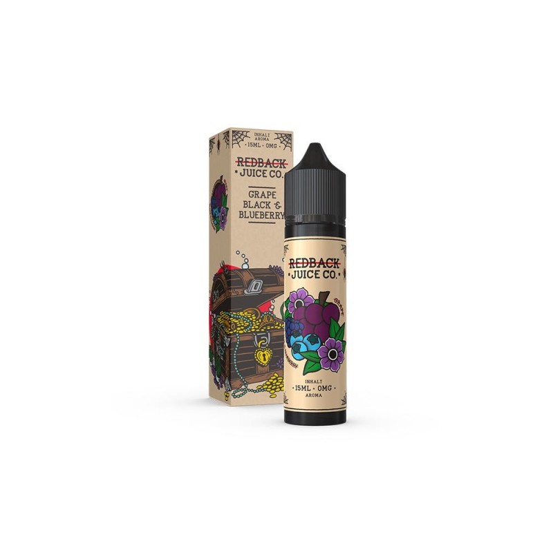 Redback Juice Co Aroma Traube Brombeere Heidelbeere