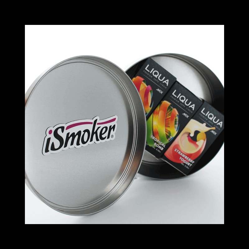 iSmoker Runde Geschenkdose