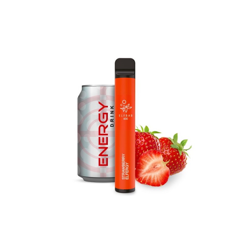 Elf Bar 600 Einweg E-Zigarette Strawberry Elfergy