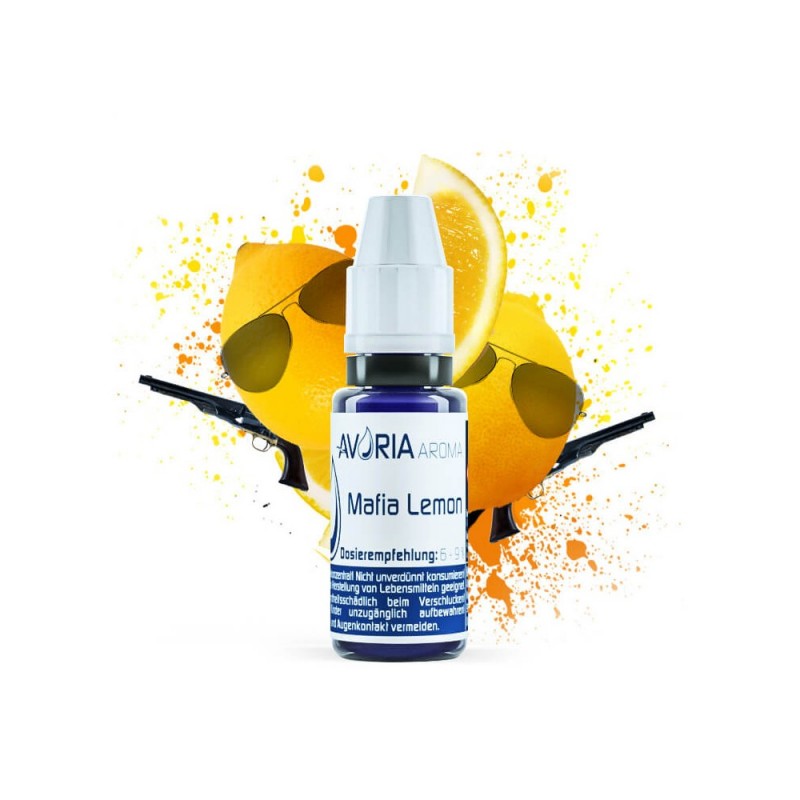 Avoria Aroma Mafia Lemon (12 ml) (Zitrone mit Ment...