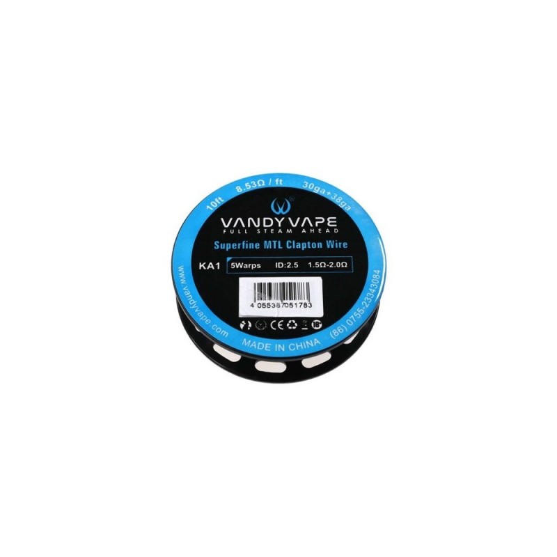 Vandy Vape Superfine MTL Clapton Draht (3 Meter)