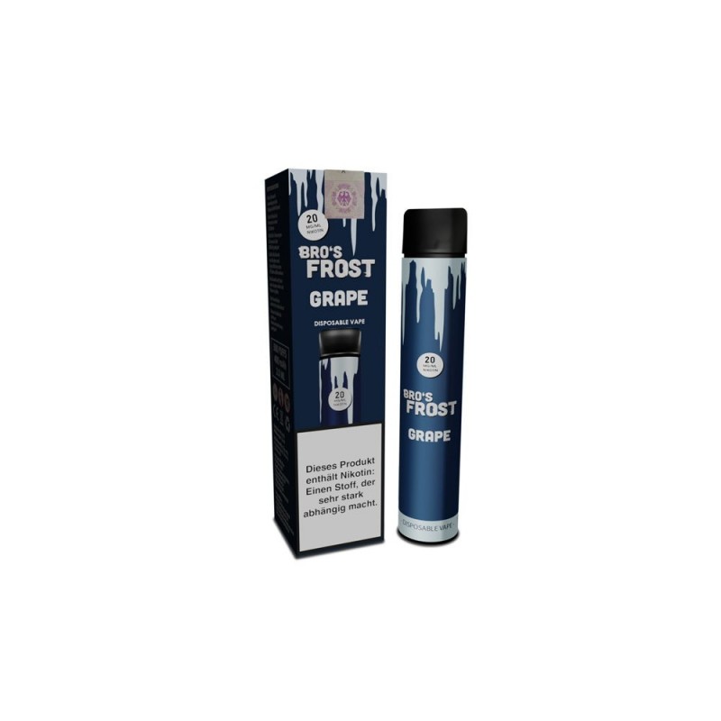The Bro's Frost Einweg E-Zigarette Grape