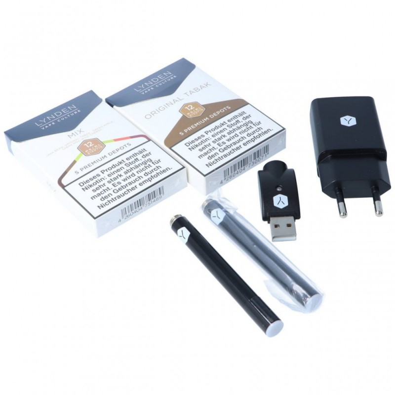 LYNDEN Premium E-Zigaretten Set