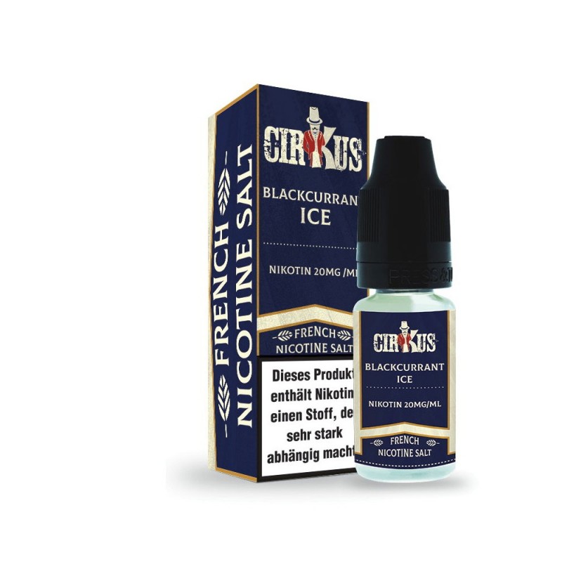 CirKus Nikotinsalz Liquid Blackcurrant Ice