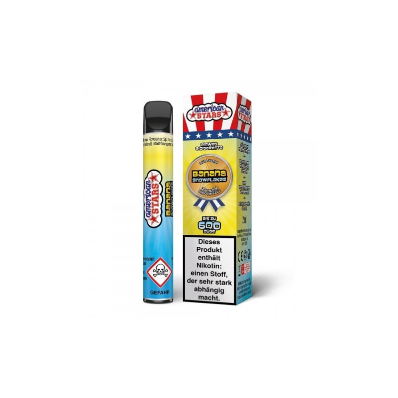 American Stars Einweg E-Zigarette Banana Snowflake...
