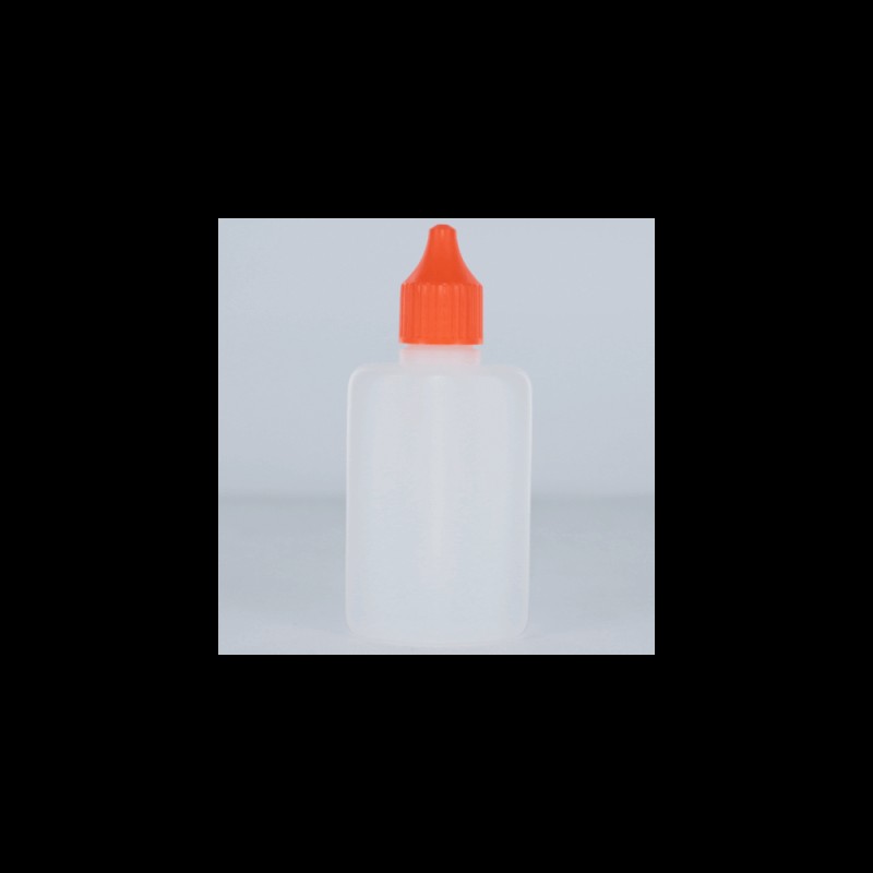 ZAZO Liquid Dropper Flasche, flach (50 ml)
