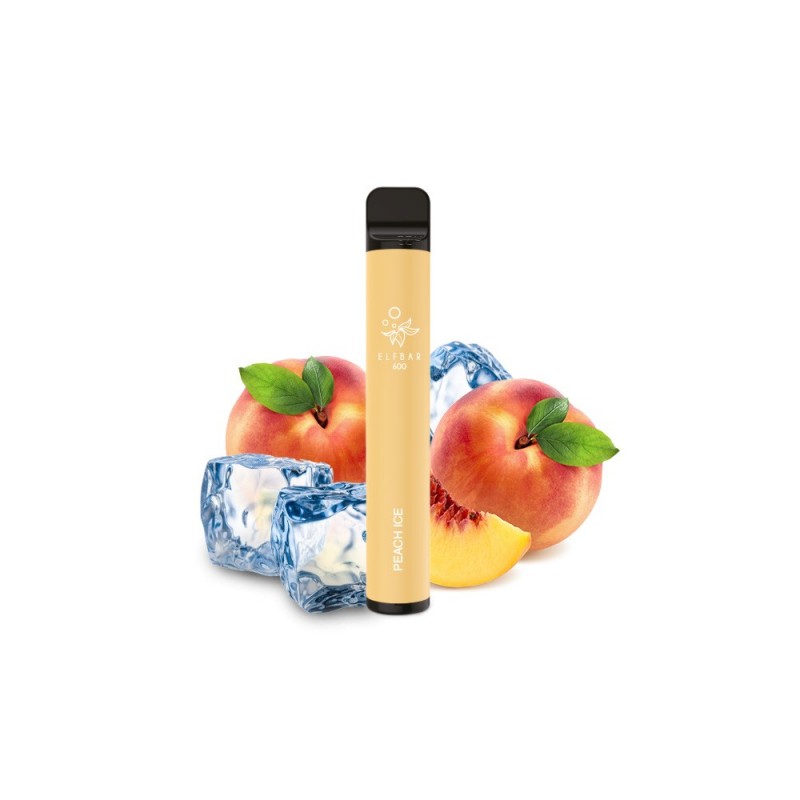 Elf Bar 600 Einweg E-Zigarette Peach Ice