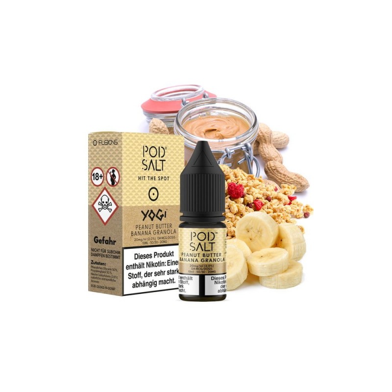 Pod Salt - Peanut Butter Banana Granola (Yogi) - N...