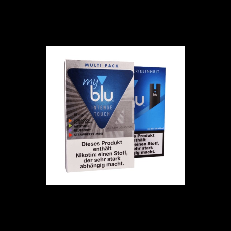 MyBlu Intense Touch Einführungspack (Pod System)