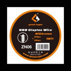 3 Meter GeekVape N80 Clapton Wire NiChrome (24GA + 36GA)