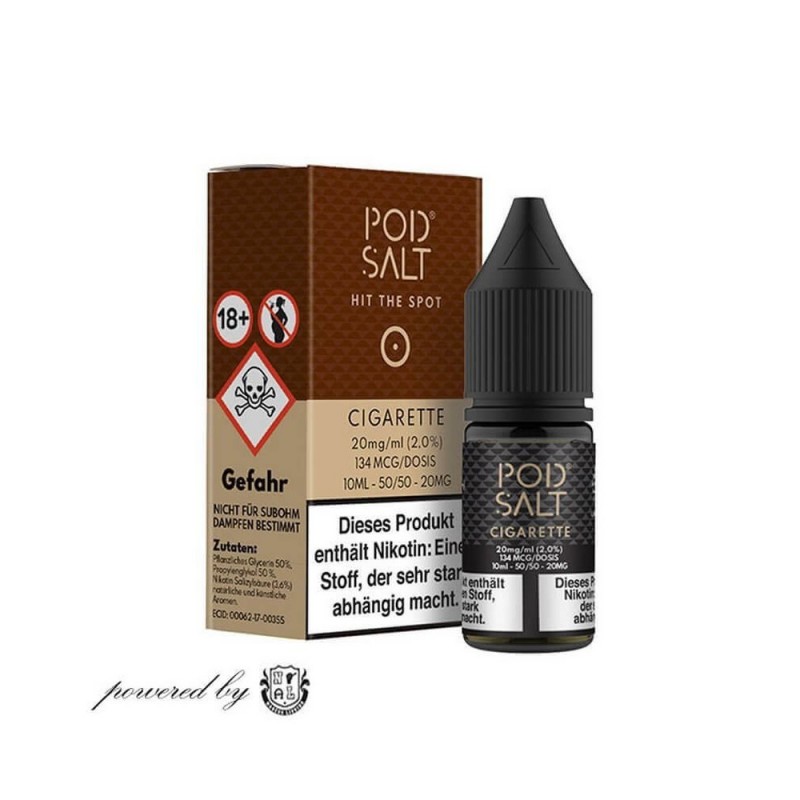 Pod Salt - Cigarette - Nikotinsalz E-Liquid (10 ml)