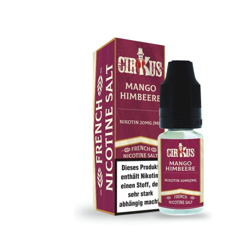 CirKus Nikotinsalz Liquid Mango Himbeere